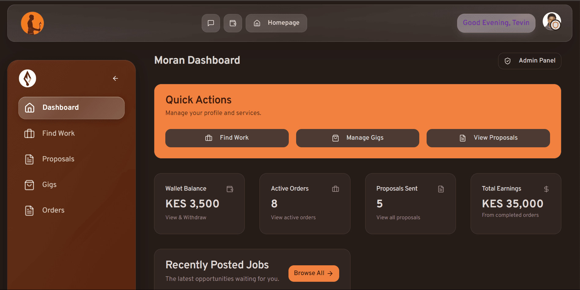 Digital Moran Agency Platform